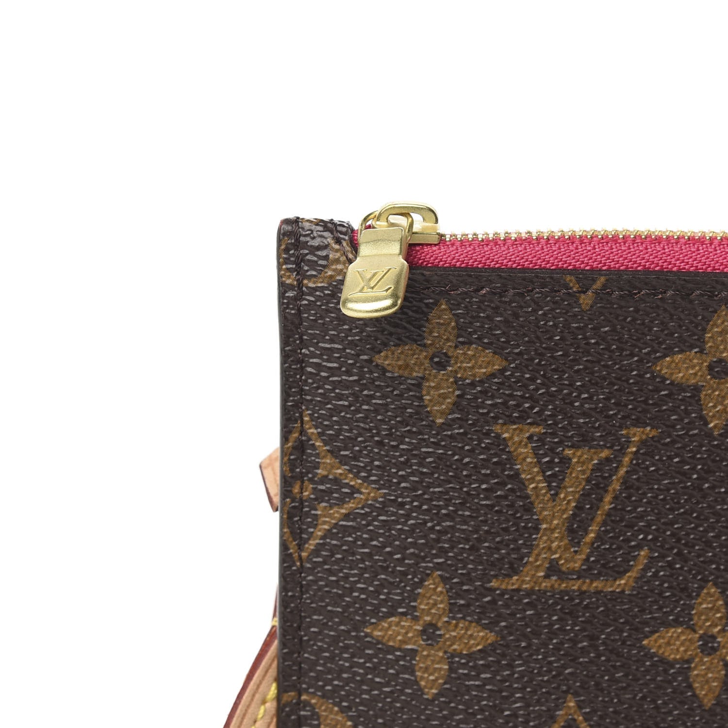 Louis Vuitton Monogram Neverfull MM GM Pochette Pivoine 2 of 10