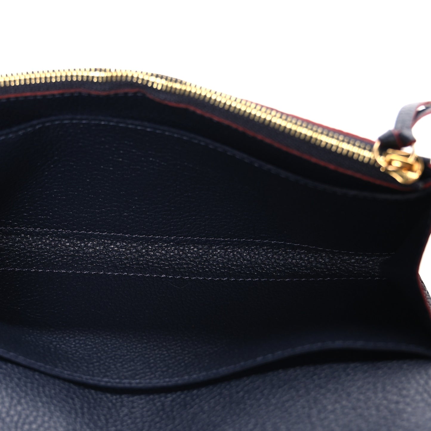 Empreinte Emilie Wallet Marine Rouge