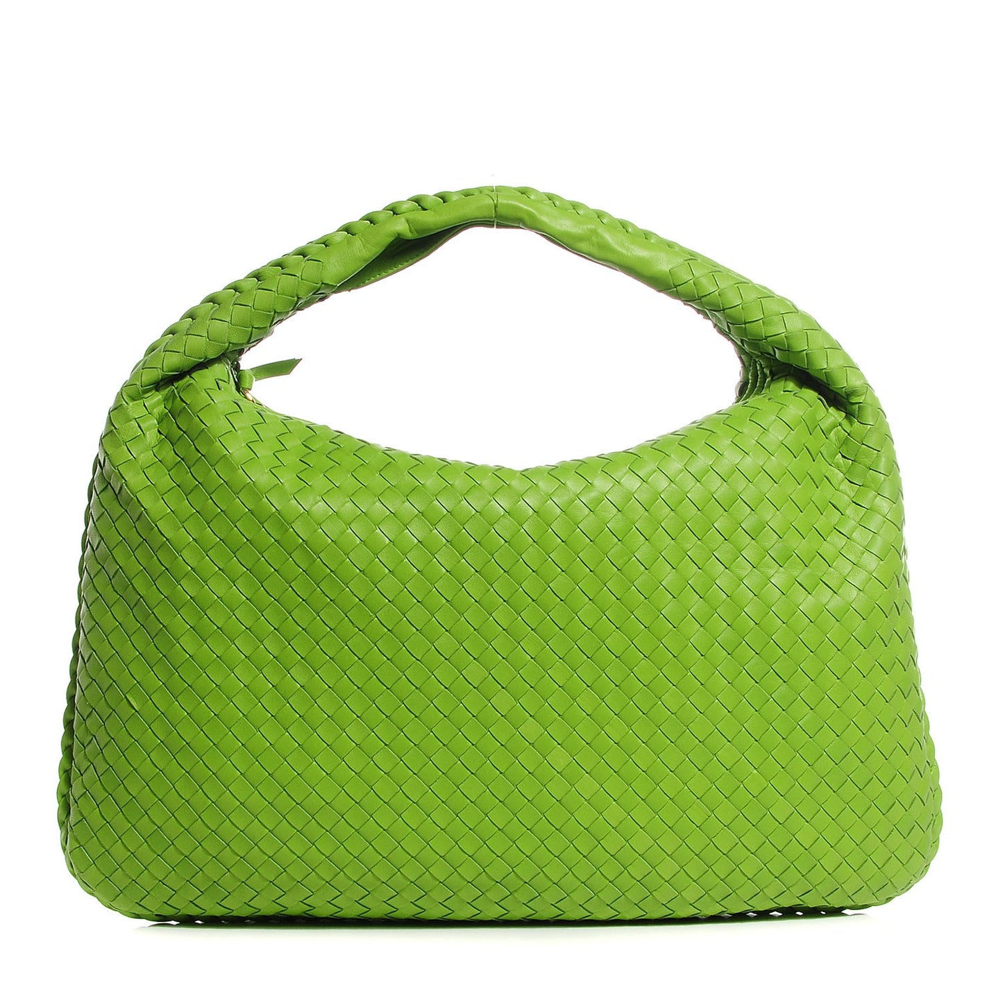 Nappa Intrecciato Large Veneta Hobo Mela