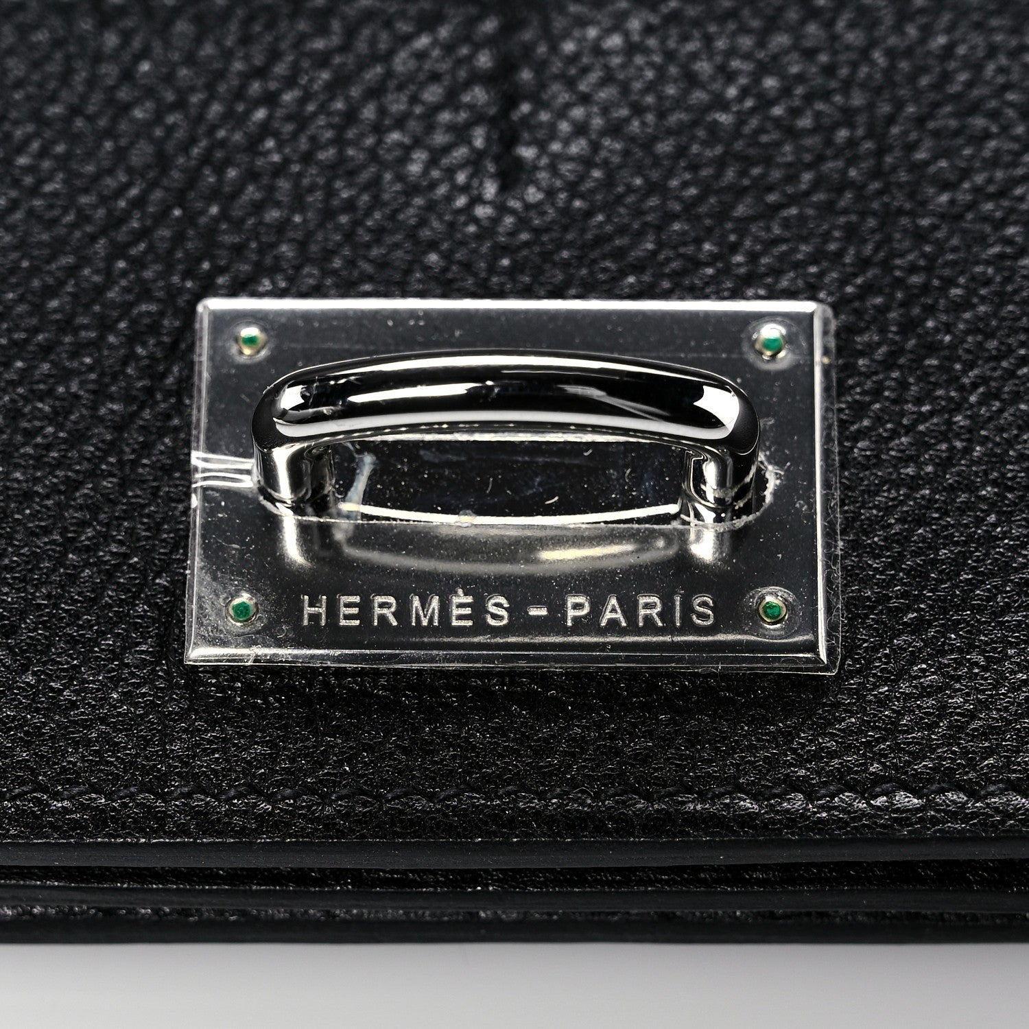 Hermes Evercolor Sac Chaine D'Ancre Shoulder Bag Black 10 of 13
