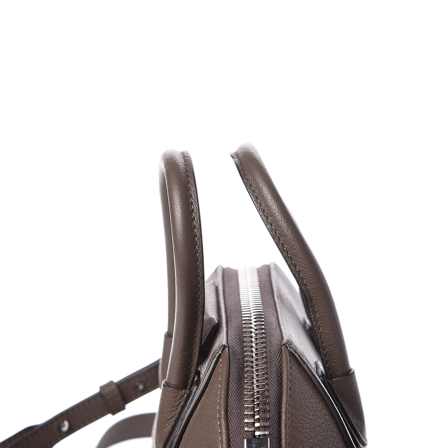 Sugar Goatskin Mini Antigona Heather Grey