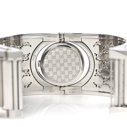 Gucci Stainless Steel 33mm Twirl Quartz Watch Brown 5 of 6