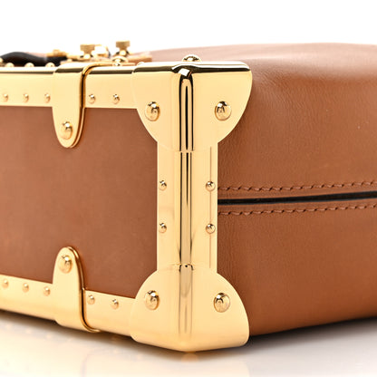 Louis Vuitton Calfskin Side Trunk MM Tan MM Tan 9 of 12