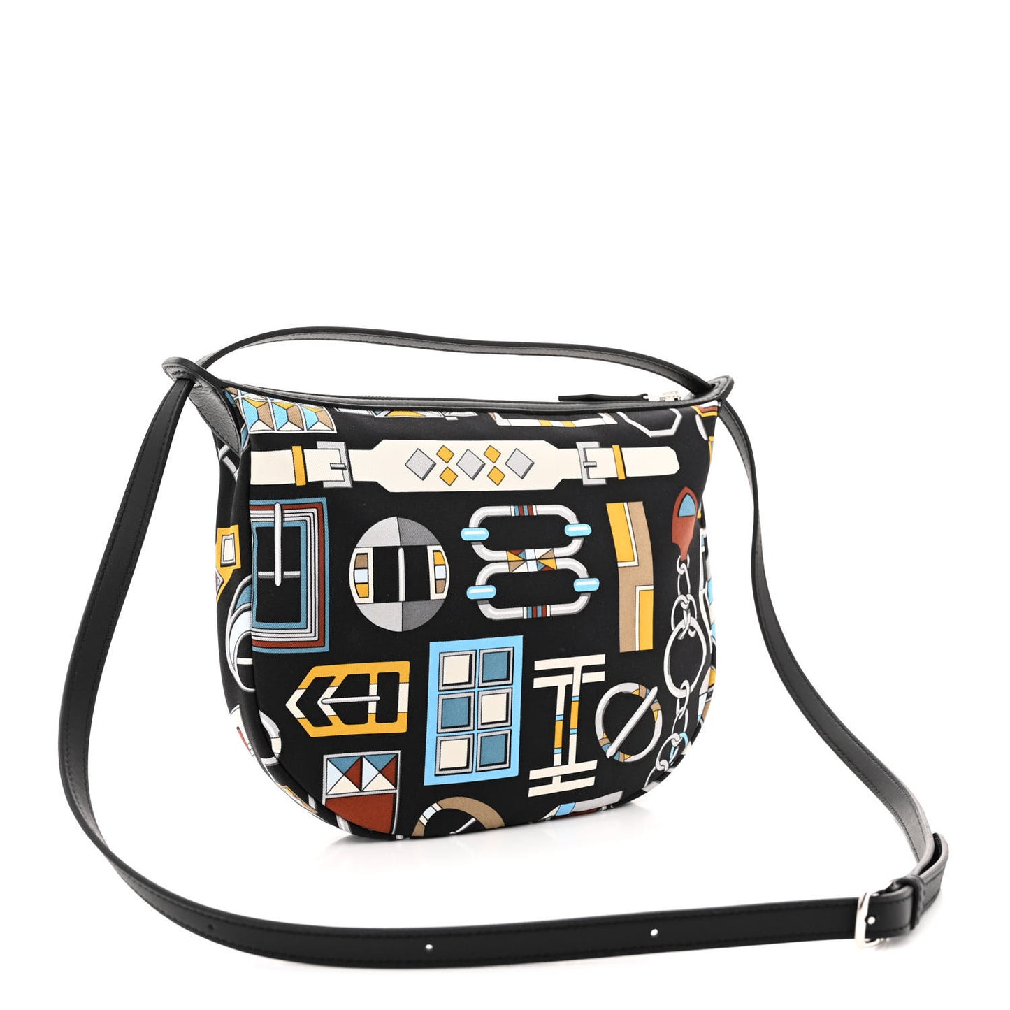 Silk Sursoie To Go Pouch Bleu Marine Craie Noir