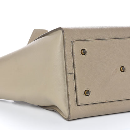 Celine Crisped Calfskin Medium Tie Knot Tote Light Taupe 6 of 11