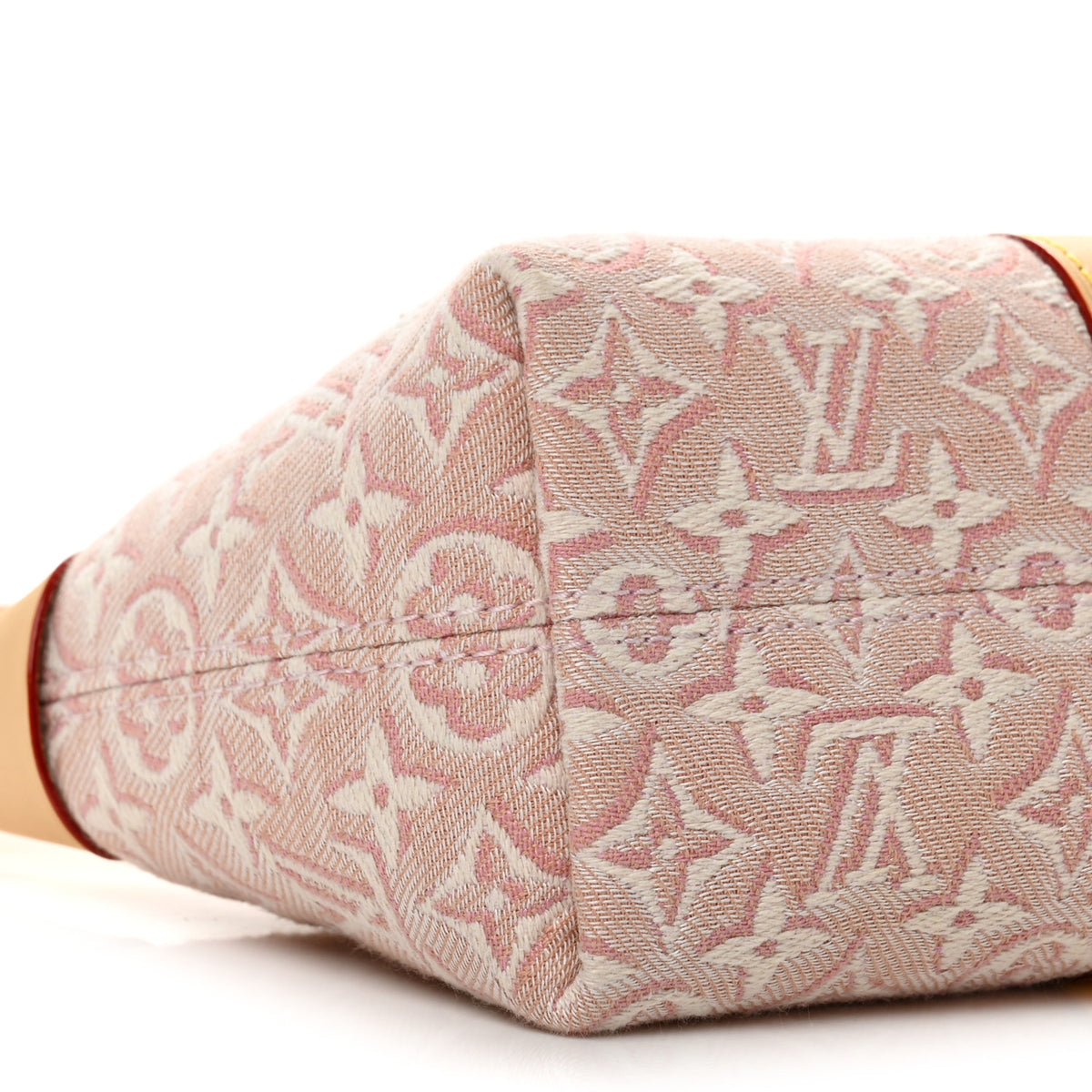 Monogram Embleme Mia Pochette Rose Ruban