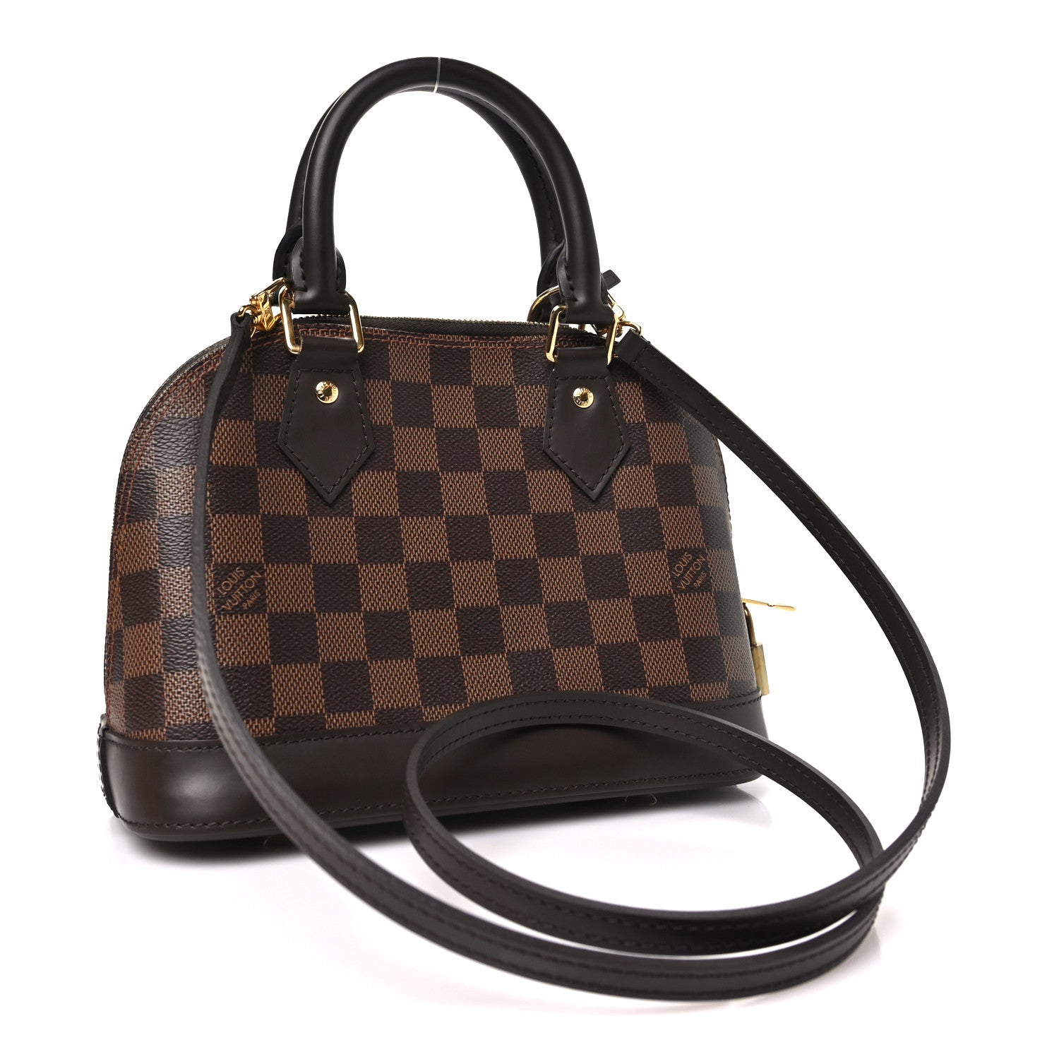 Louis Vuitton Damier Ebene Alma BB 2 of 10