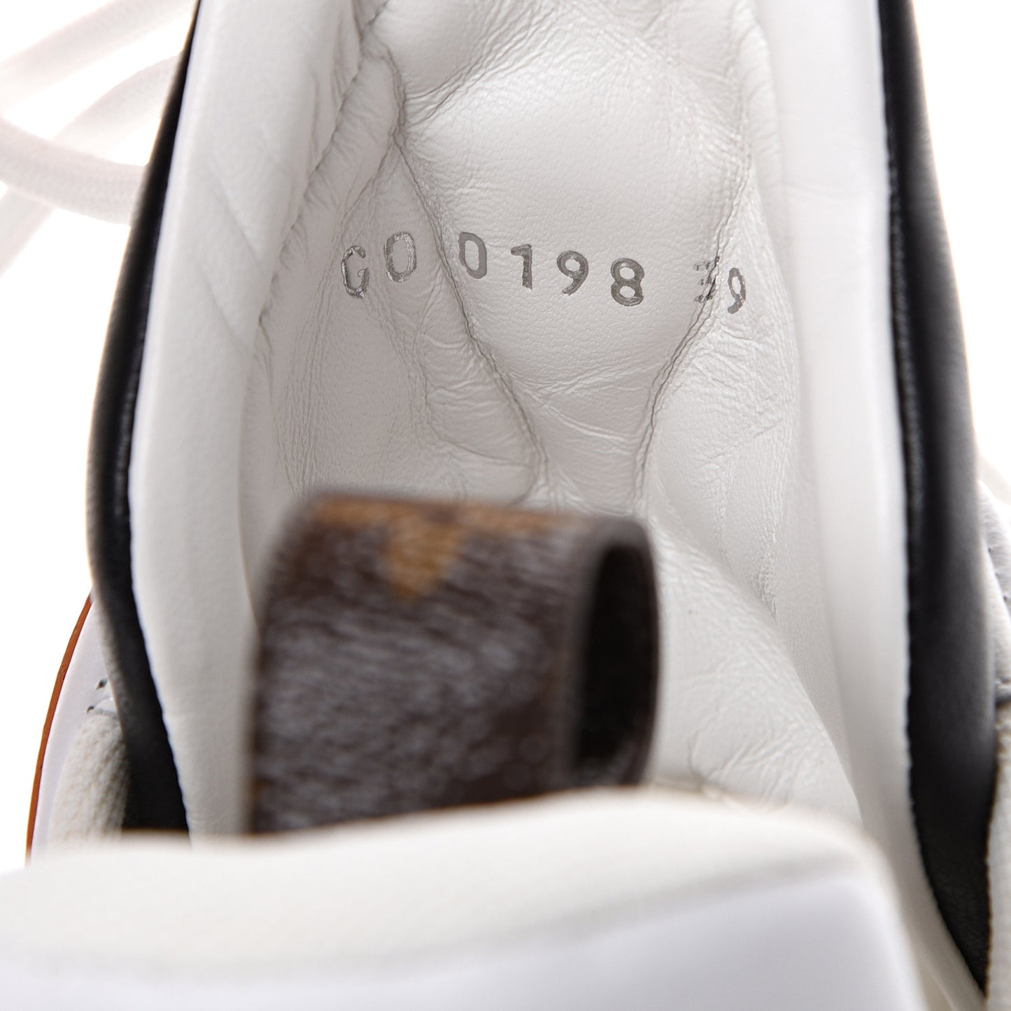 Calfskin Technical Nylon LV Archlight Sneaker 39 White