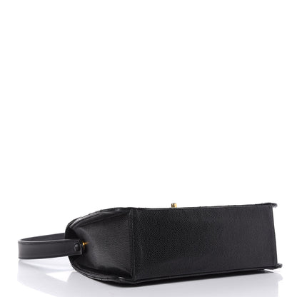 Chanel Caviar Quilted Flap Shoulder Bag Black 4 of 17