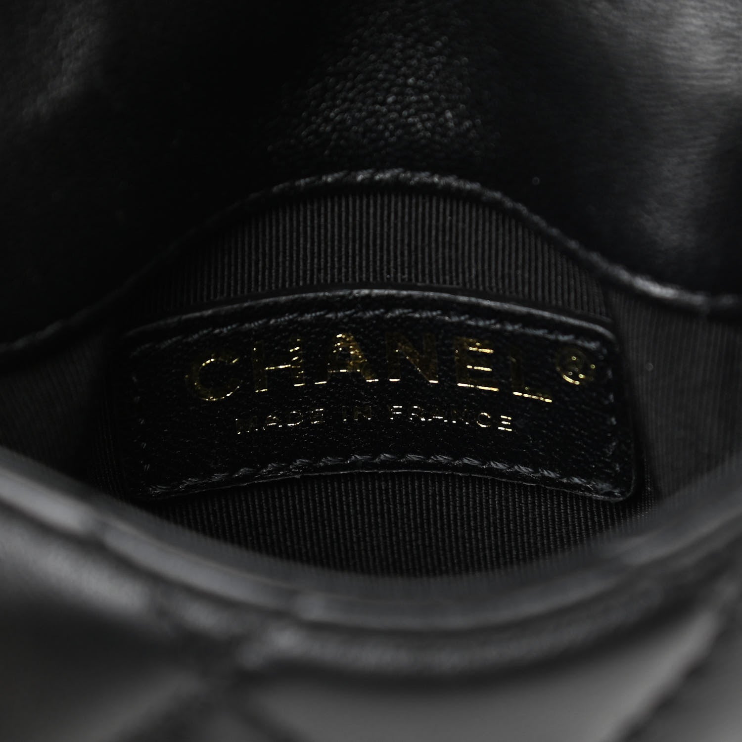 Chanel Lambskin Quilted My Precious Phone Case Flap Bag Black 6 of 13
