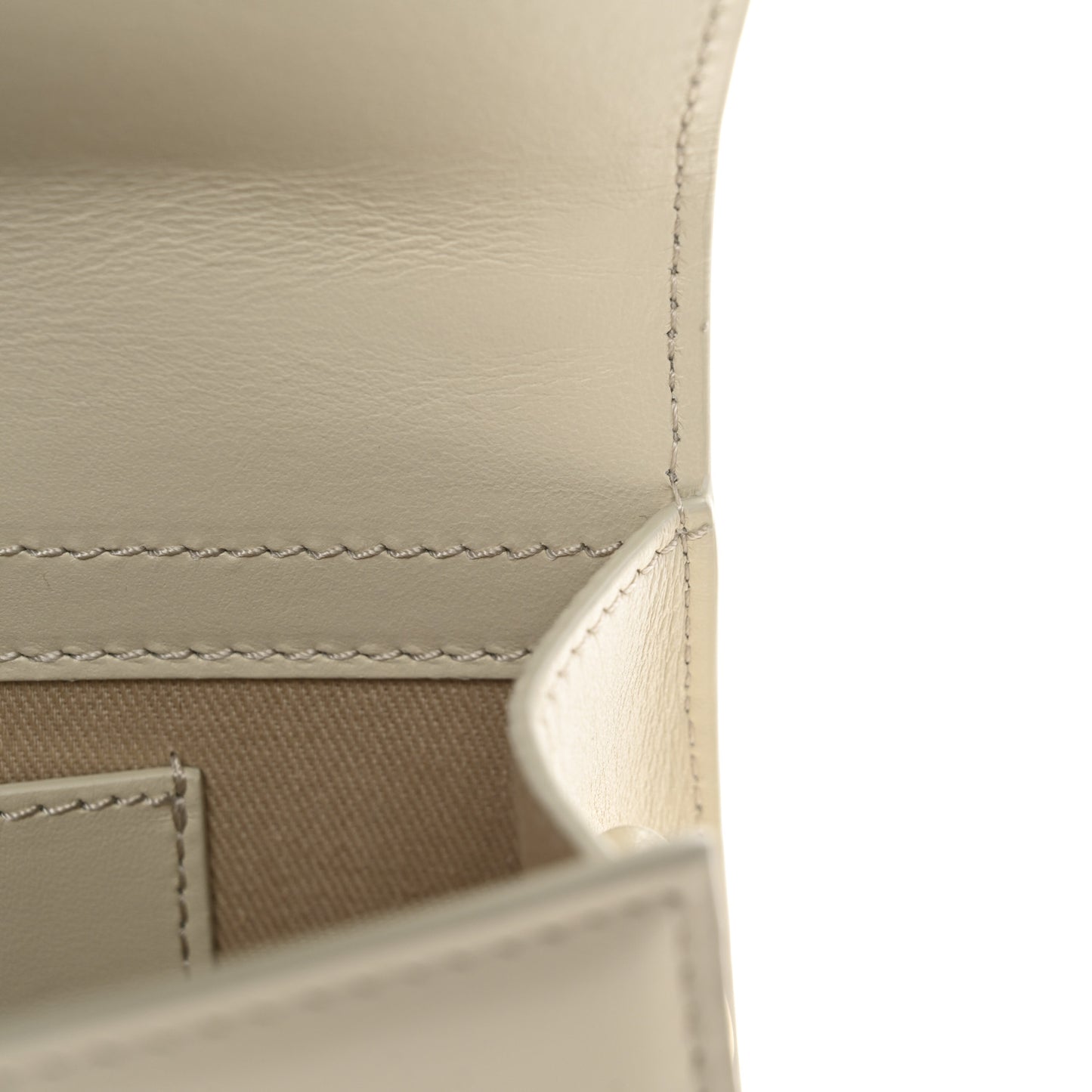 Smooth Calfskin Le Grand Bambino Ivory