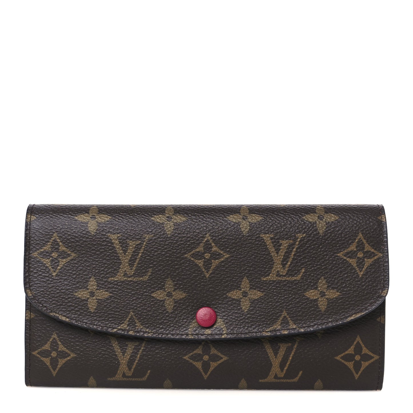 Monogram Emilie Wallet Fuchsia