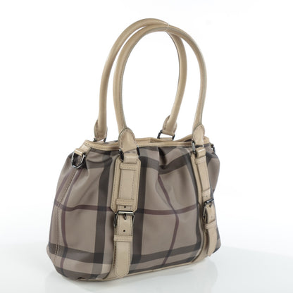 Burberry Smoked Check Small Northfield Tote Trench 3 of 8