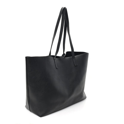 Saint Laurent Calfskin Large Shopping Tote Black 3 of 13