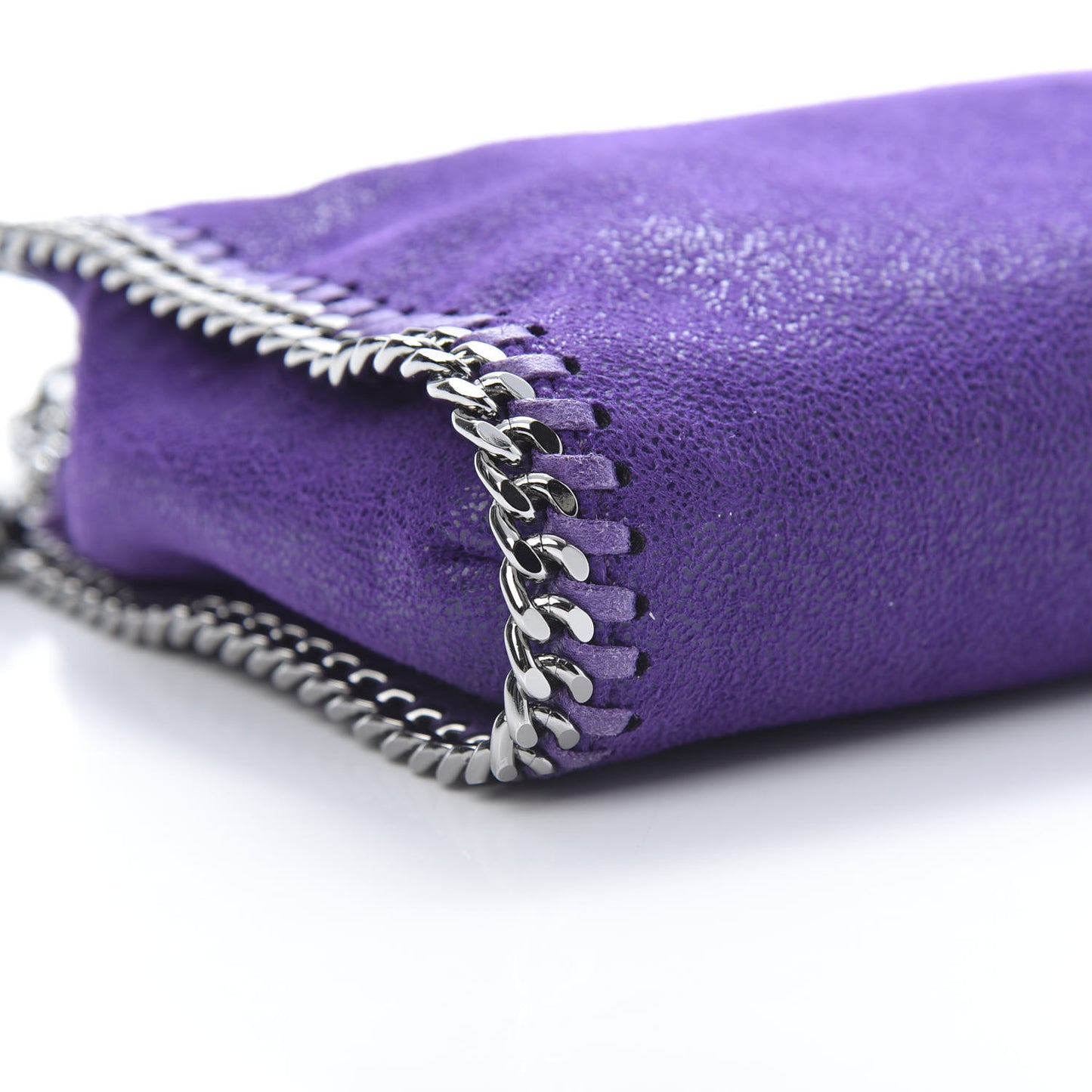 Shaggy Deer Tiny Falabella Tote Bright Purple