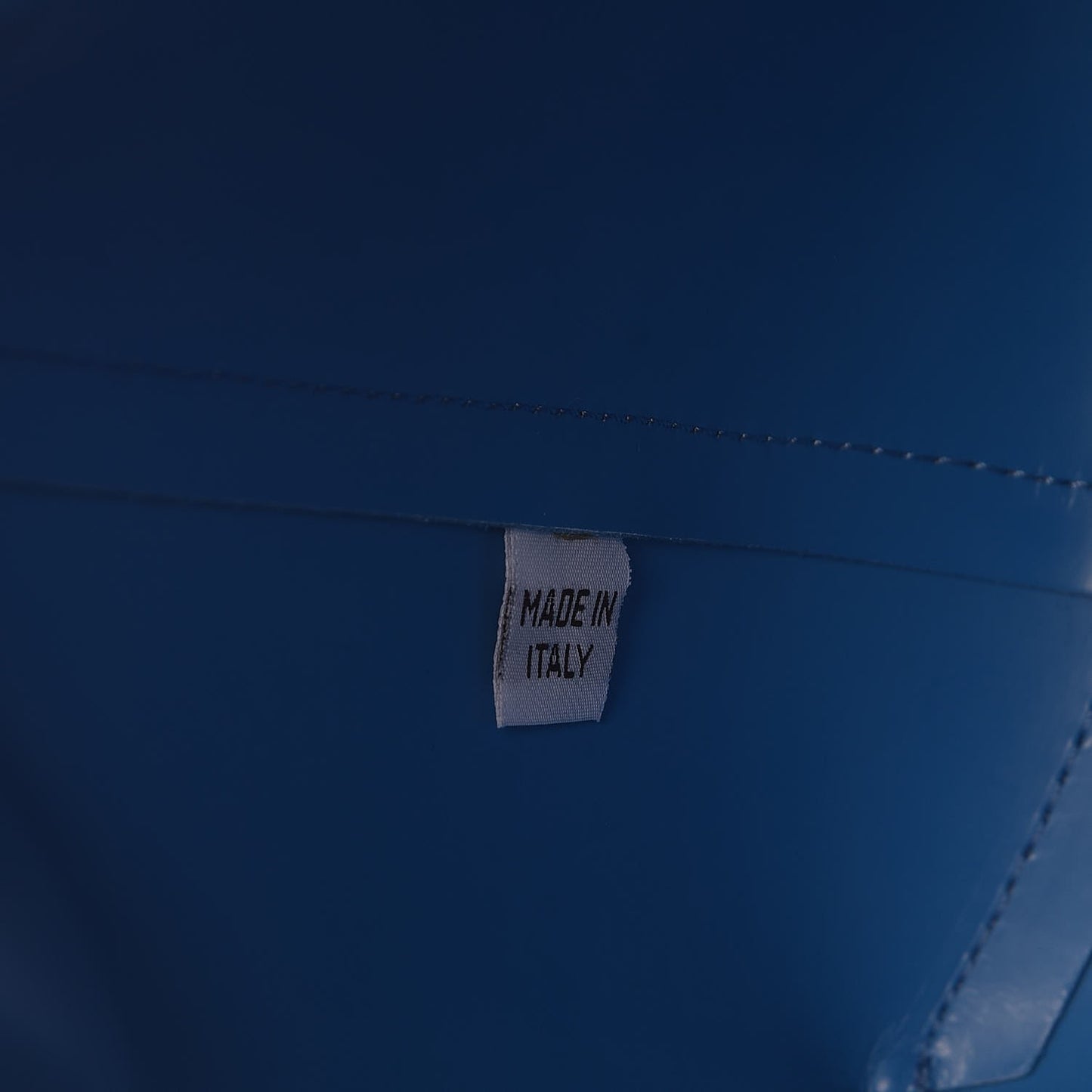 Calfskin Mini Bucket Bag Sea Blue