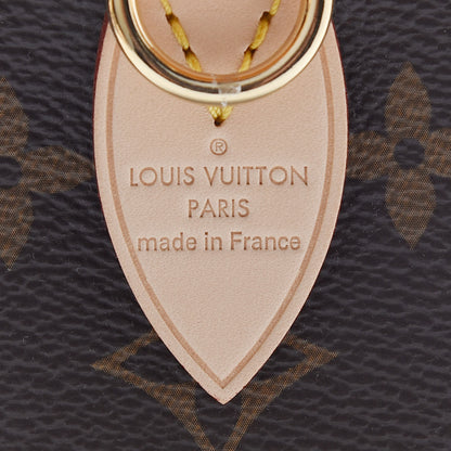 Louis Vuitton Monogram Speedy Bandouliere 20 Black 6 of 8