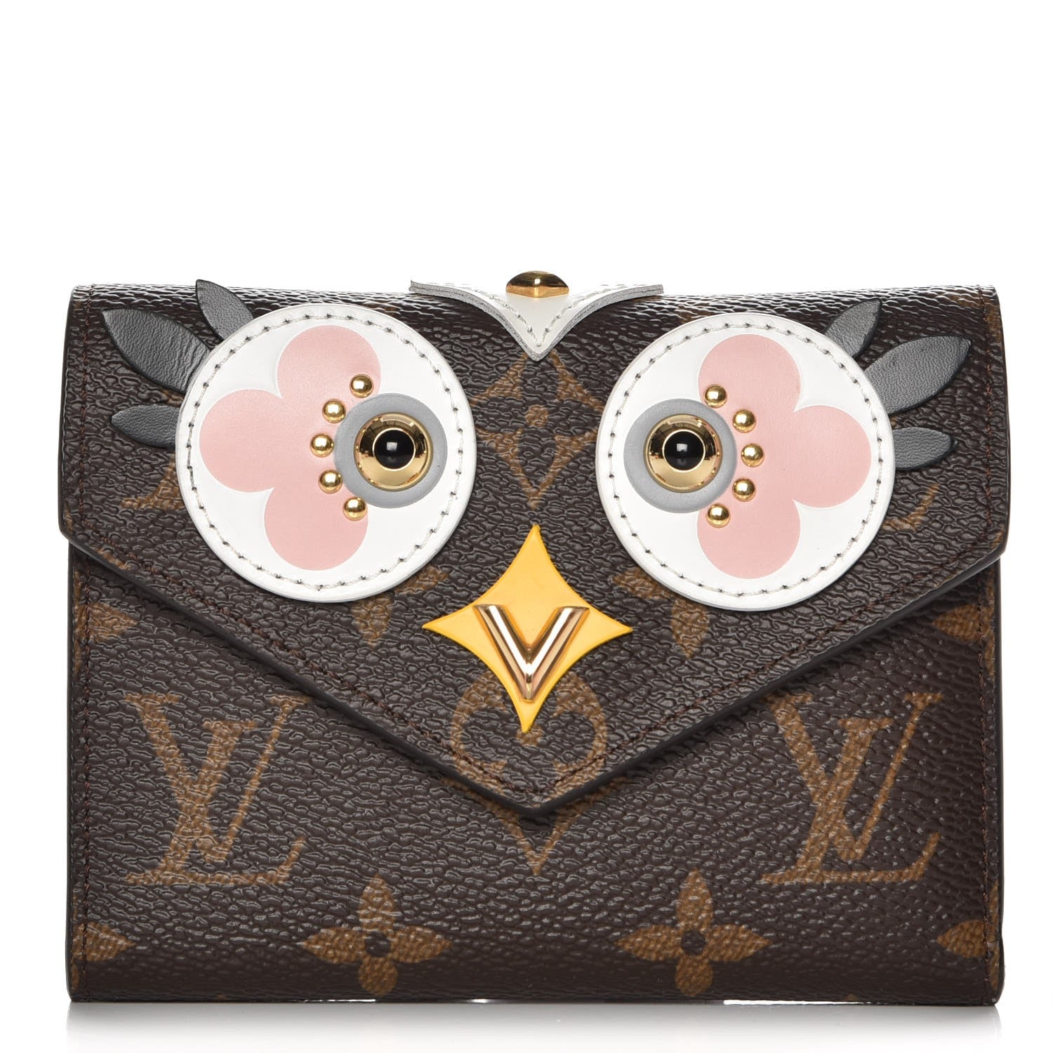Louis Vuitton Monogram Lovely Birds Victorine Wallet 1 of 8