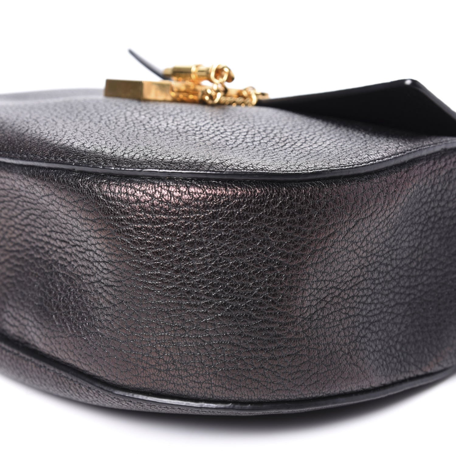 Chloe Grained Lambskin Drew Shoulder Bag Black 7 of 12
