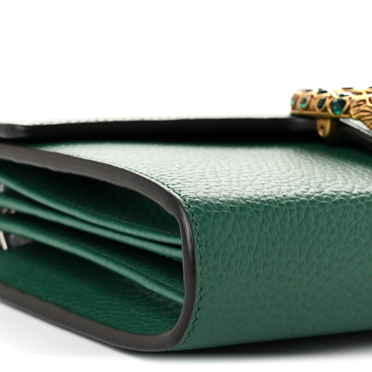 Calfskin Mini Dionysus Chain Wallet Emerald