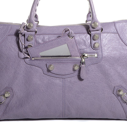 Balenciaga Agneau Giant 12 Silver Hardware Work Glycine 3 of 11