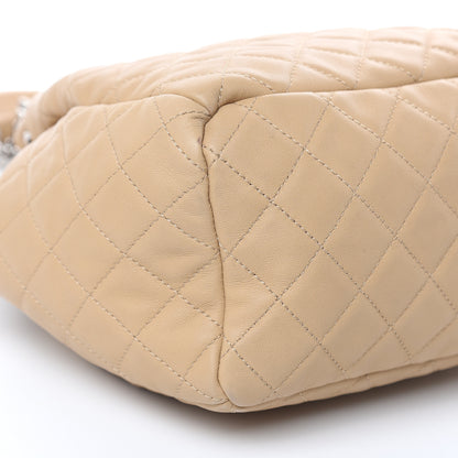 Chanel Lambskin Quilted Small CC Chain Bucket Bag Beige 8 of 18