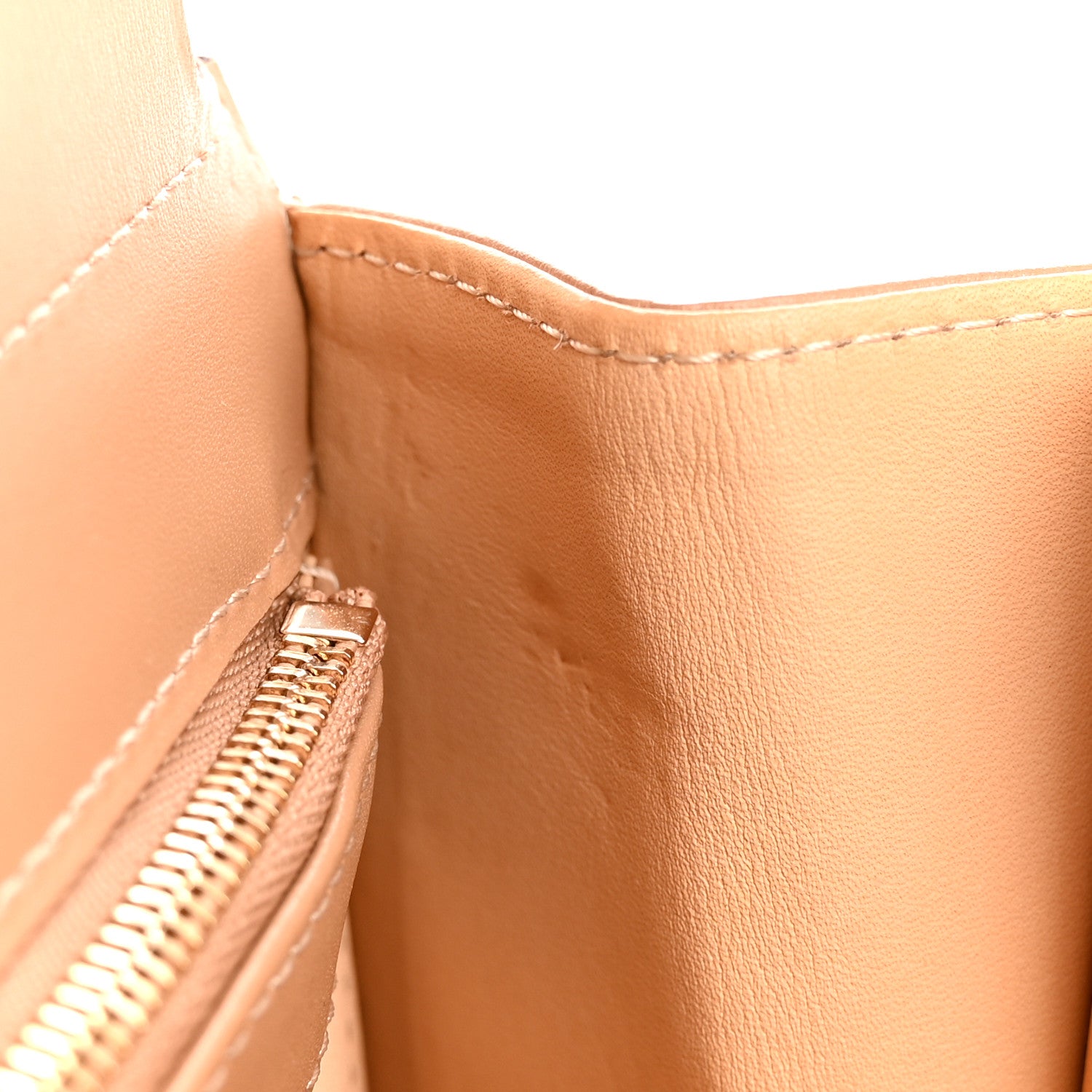 Delvaux Box Calfskin MM Brillant Satchel Vison 12 of 15