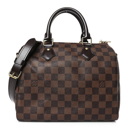 Louis Vuitton Damier Ebene Speedy Bandouliere 25 1 of 8