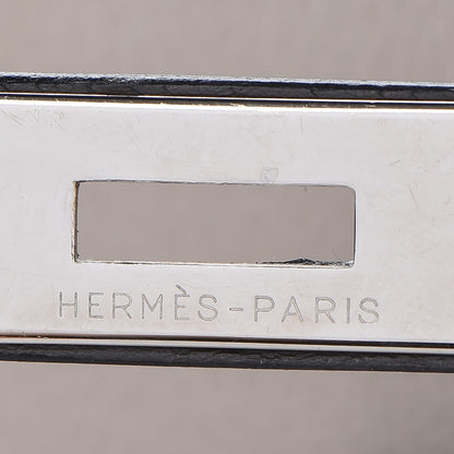 Hermes Taurillon Clemence Tri-color Kelly Retourne 35 Graphite Gris Tourterelle Gris Clair 14 of 36