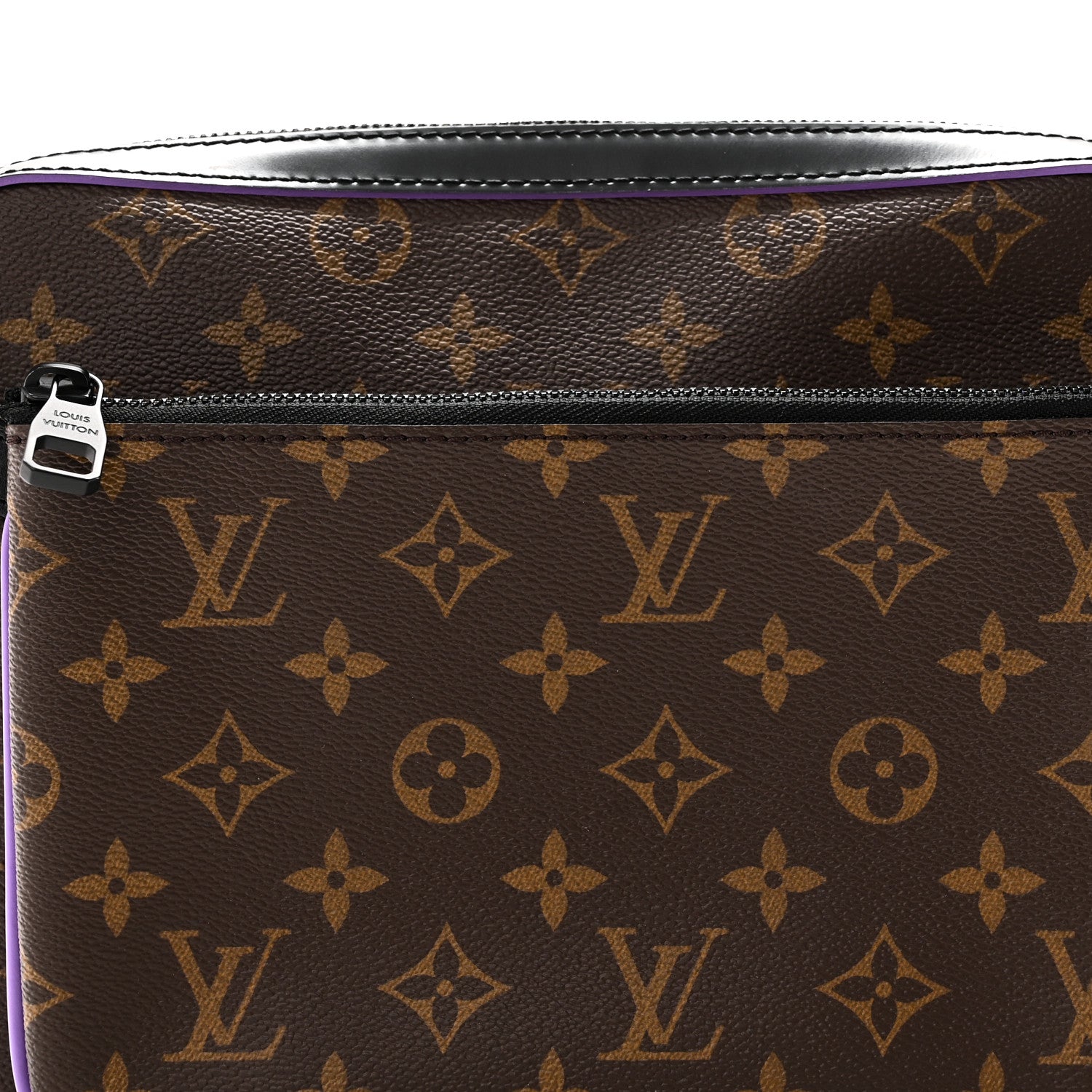 Louis Vuitton Monogram Macassar Trio Messenger Purple 8 of 10