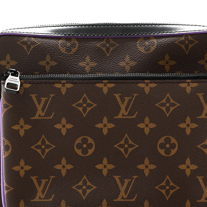 Louis Vuitton Monogram Macassar Trio Messenger Purple 8 of 10
