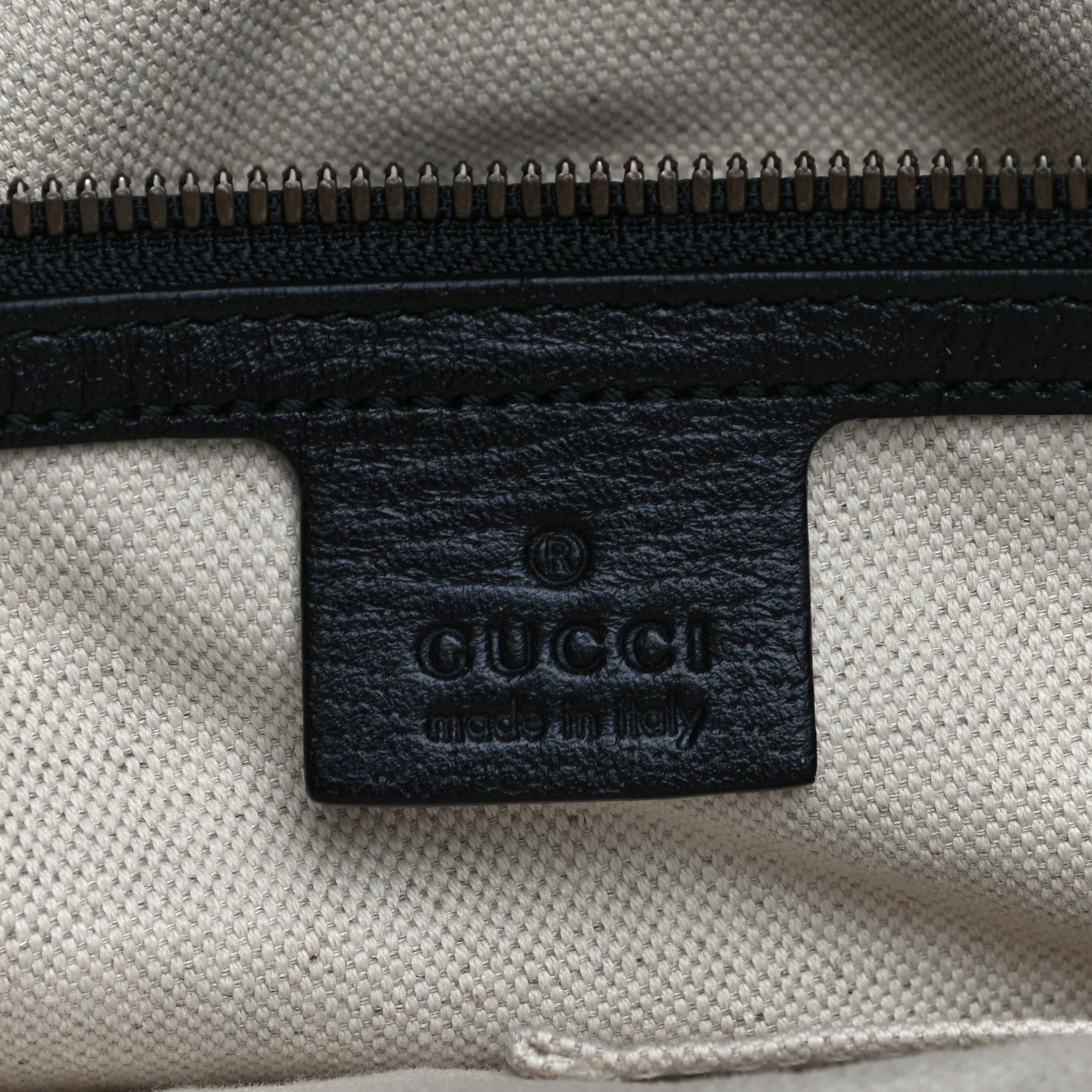 Gucci Velvet GG Monogram Textured Calfskin Web Medium Duffle Bag Brown Black 7 of 19