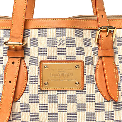 Louis Vuitton Damier Azur Hampstead MM 7 of 13
