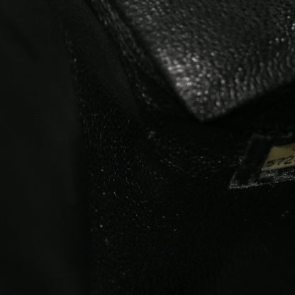 Chanel Lambskin Quilted Shopping Tote Black 6 of 16