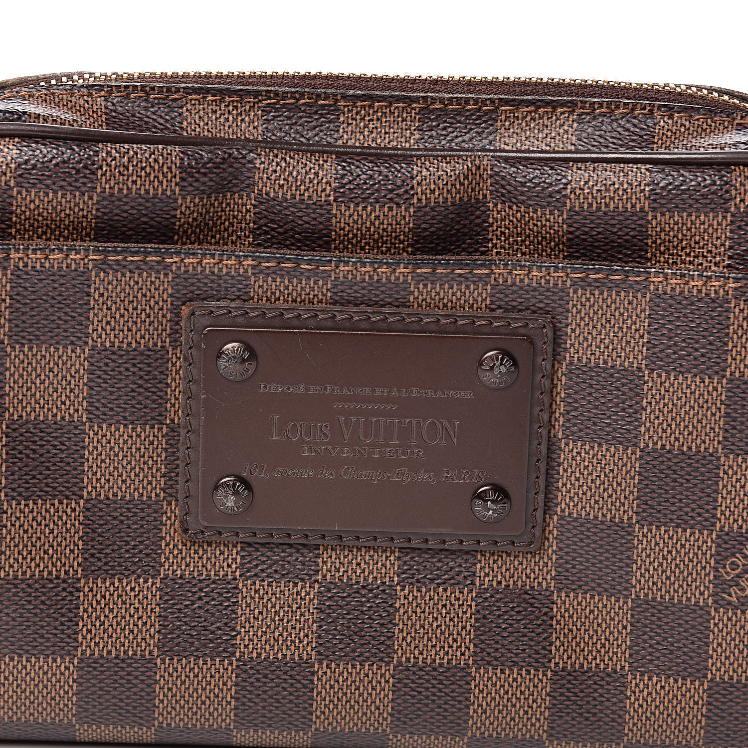 Louis Vuitton Damier Ebene Brooklyn Bum Bag 7 of 8