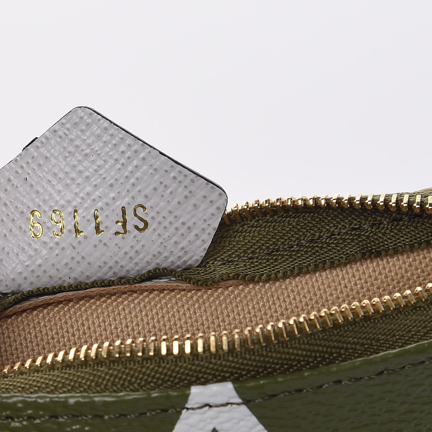 Louis Vuitton Monogram Giant Micro Pochette Accessories Kaki White 6 of 9