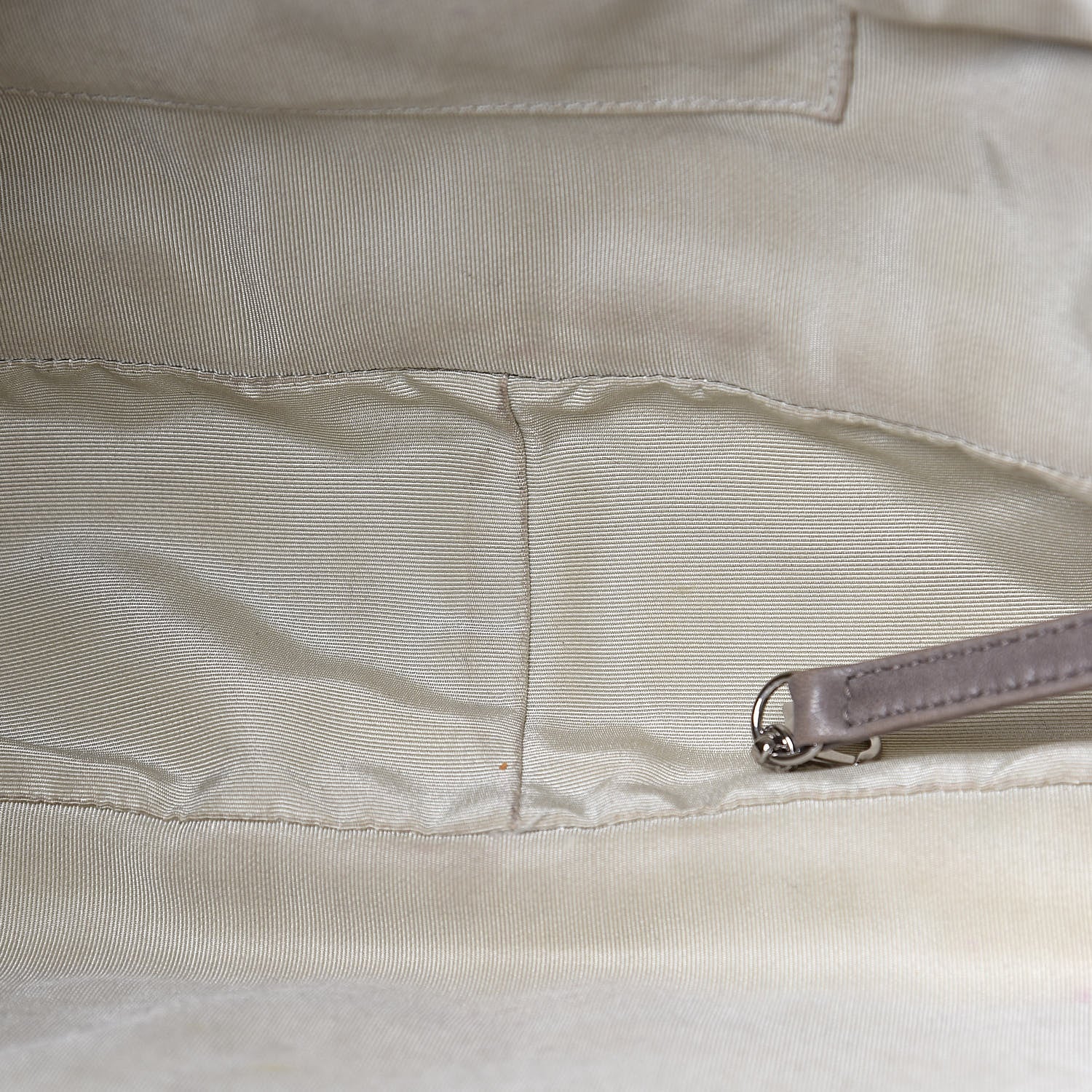 Chanel Washed Lambskin Quilted Chain Around Maxi Flap Brown 17 of 19