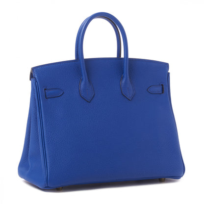 Hermes Togo Birkin 25 Bleu Electrique 2 of 29