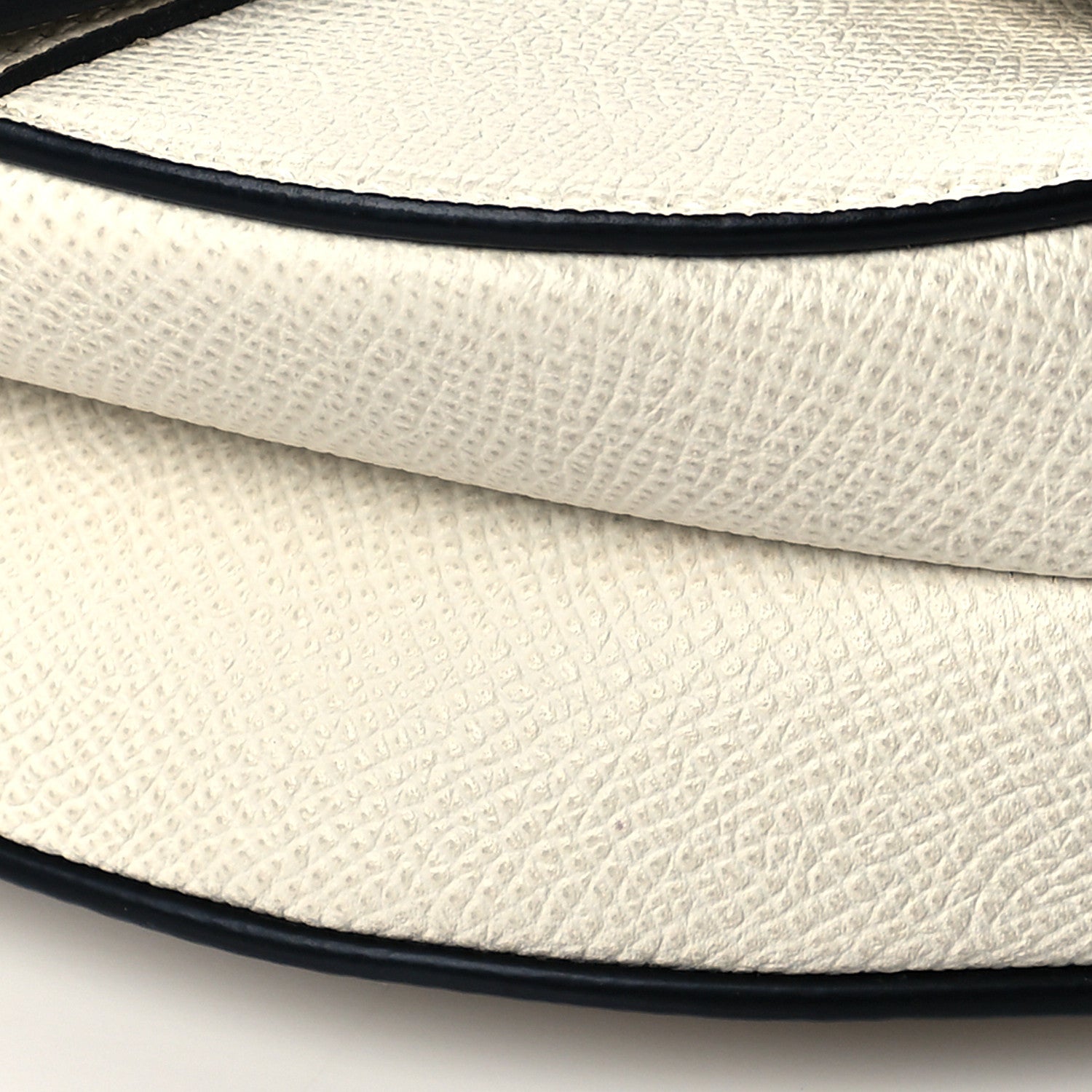 Christian Dior Grained Calfskin Mini Saddle Bag White 9 of 10