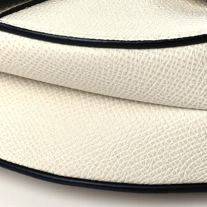 Christian Dior Grained Calfskin Mini Saddle Bag White 9 of 10