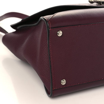 Givenchy Calfskin Obsedia Satchel Burgundy 8 of 9