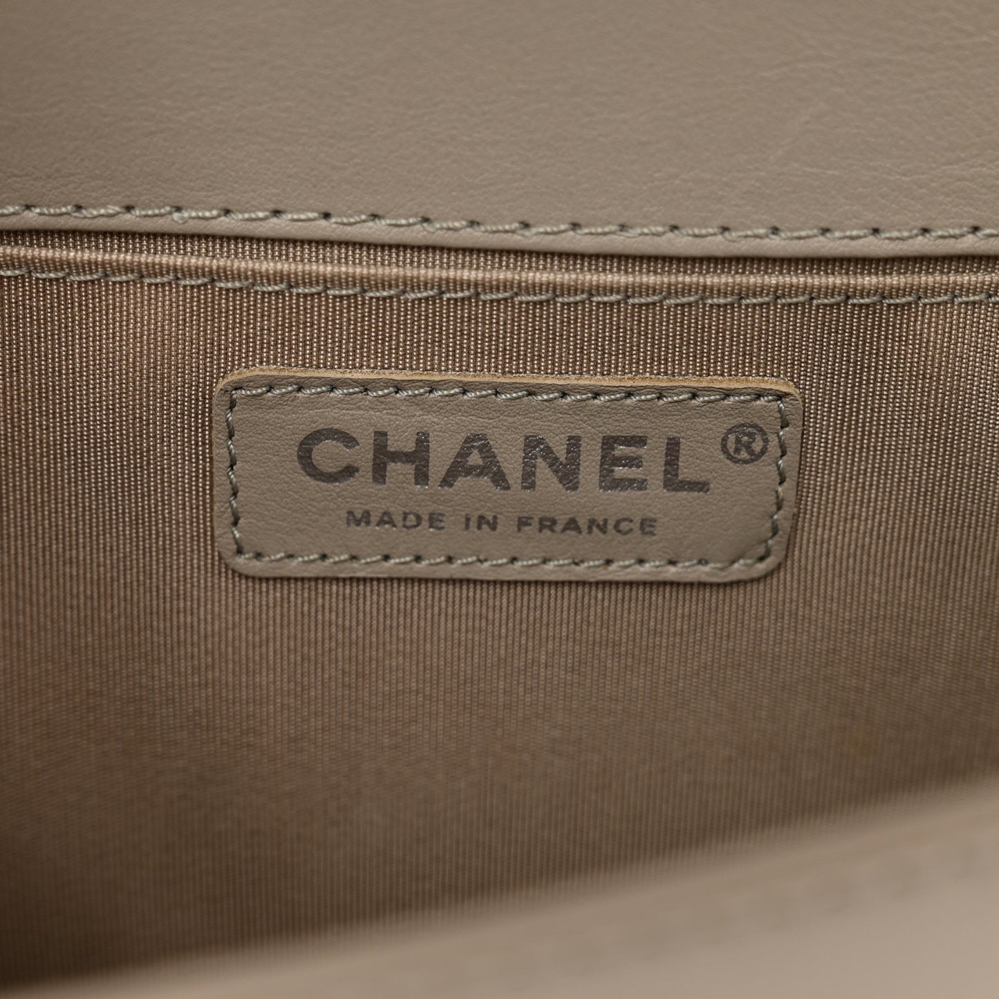 Lambskin Quilted Medium Top Handle Boy Flap Grey Green Red