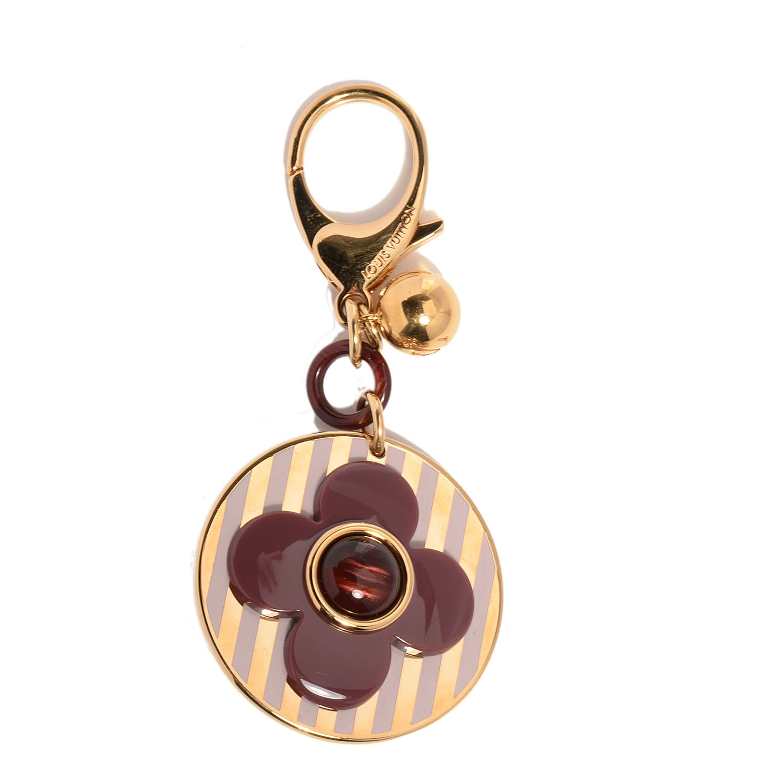 Louis Vuitton Rayures Bag Charm Purple 1 of 4
