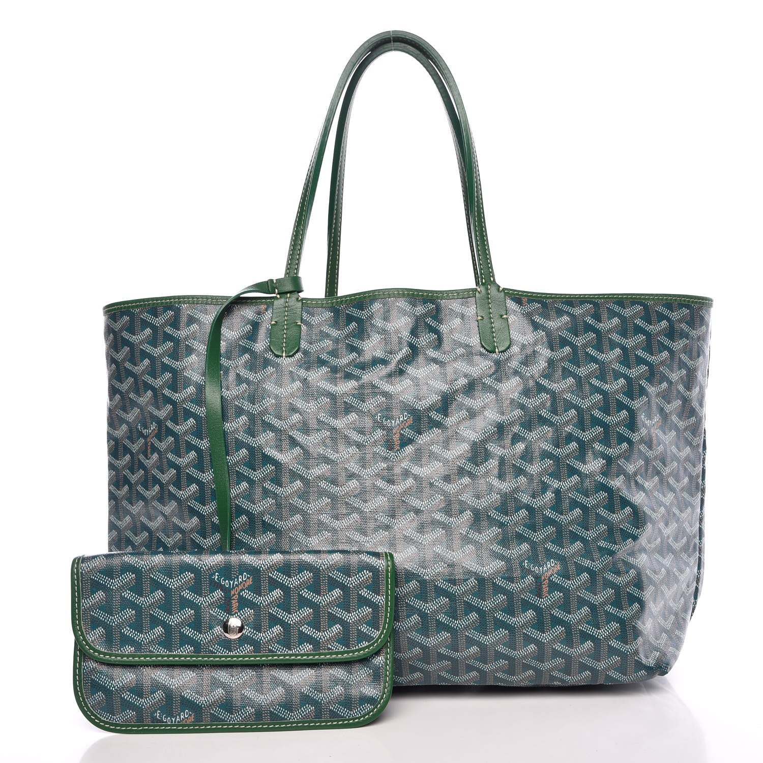 Goyard Goyardine Saint Louis PM Green 3 of 15