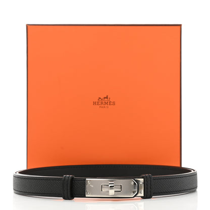 Hermes Epsom Kelly Belt Black 4 of 4