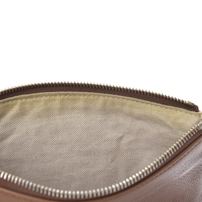 Gucci Pebbled Calfskin Soho Wristlet Camelia 8 of 14