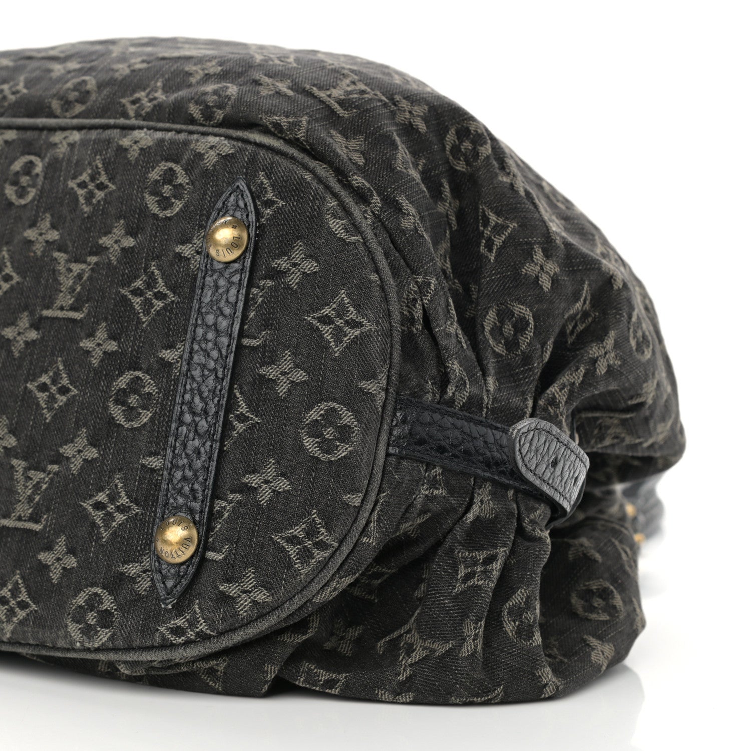 Louis Vuitton Denim Mahina XL Black 9 of 18