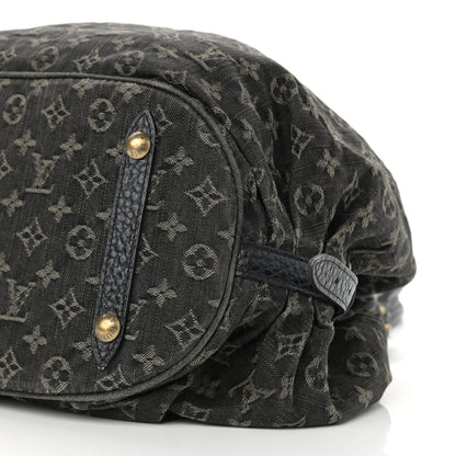Louis Vuitton Denim Mahina XL Black 9 of 18