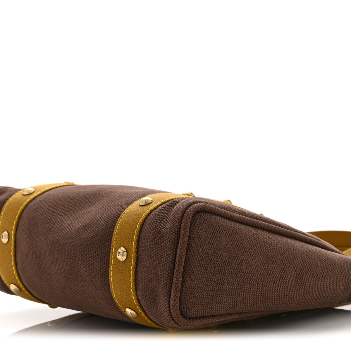 Toile Antigua Cabas MM Brown Kaki