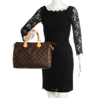Louis Vuitton Monogram Speedy 30 2 of 8